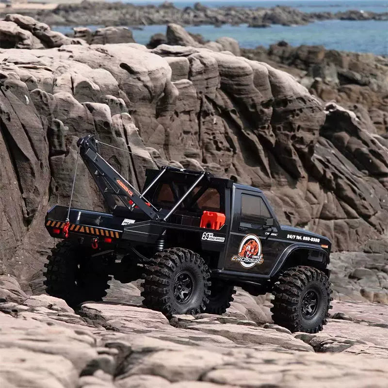 CROSSRC EMO X3 1/8 RC Crawler 4WD Off-Road Electric Rescue Vehicle RTR - Siberian Tiger Edition