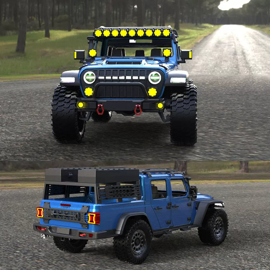 CK-MODEL CK5812 1/7 Scale RC Crawler: Professioneller, leistungsstarker 4WD Elektro-Offroad-Abenteuer-Truck