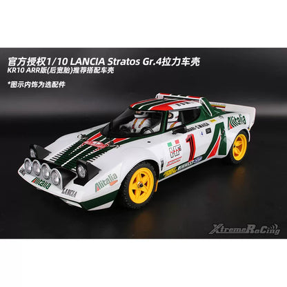 Killerbody Lancia Stratos Gr.4 1/10 RC Rally Car Clear Body Shell - Officially Licensed