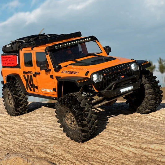 Model EMO X4 Leopard 1/8 Professional 4x4 RC Crawler - Waterproof Brushless High-Performance Off-Road Adventure Truck (RTR)