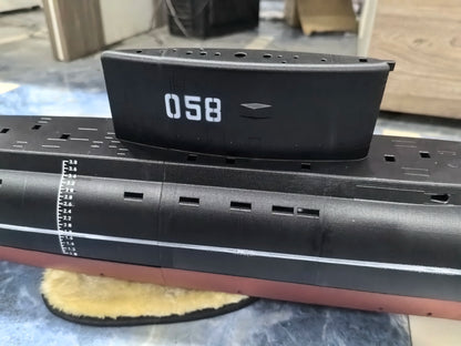 1/72 Kilo-Class RC Submarine Model - 100cm Submersible Ship with Side Thrusters (RTR)
