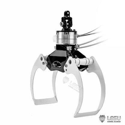 LESU 1/14 RC Truck Hydraulic Log Crane & Timber Grapple LS-A0056 for DIY Truck Modification