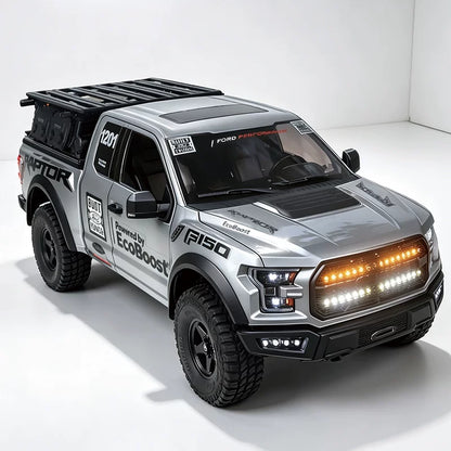 KM 1/8 Scale Ford F-150 Raptor Licensed RC Crawler Truck - Thor Chassis