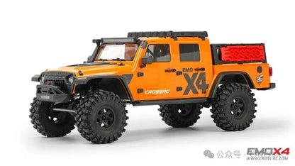 Model EMO X4 Leopard 1/8 Professional 4x4 RC Crawler - Waterproof Brushless High-Performance Off-Road Adventure Truck (RTR)