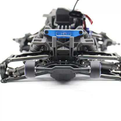 Aluminum Wheelie Bar with Bearings & Wheel Caps for Traxxas Mini XRT / Mini Maxx