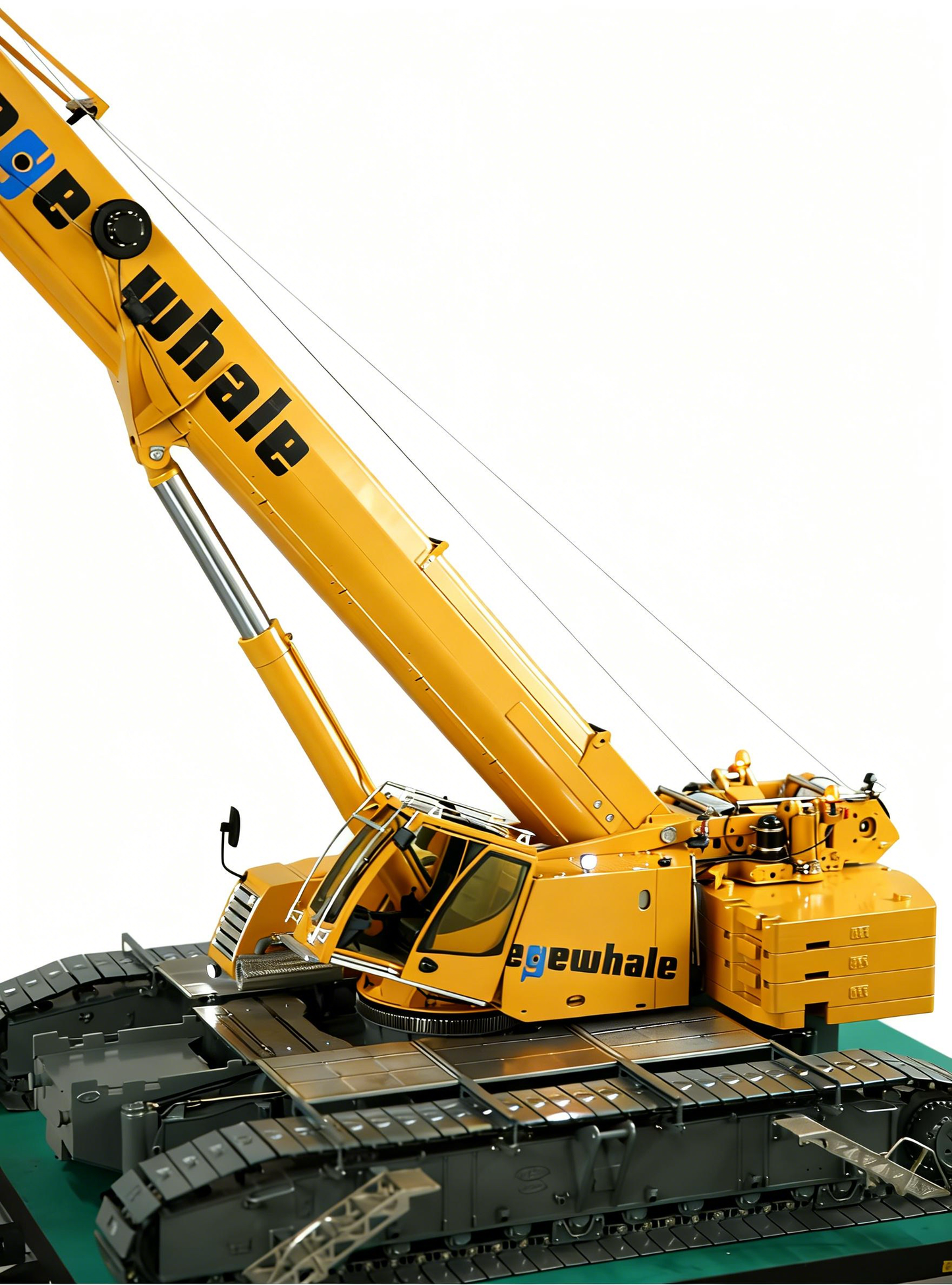Eyewhale 1:14 Scale LTR 1220 Hydraulic Crawler Crane Model - Professional Heavy Machinery Series