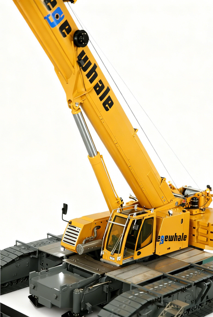 Eyewhale 1:14 Scale LTR 1220 Hydraulic Crawler Crane Model - Professional Heavy Machinery Series