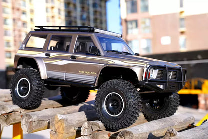 YK4107 1/10 4WD Scale RC Rock Crawler Brushed RTR (Nissan Patrol Style)