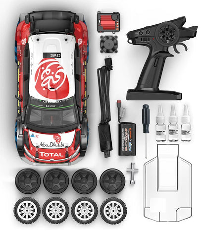 MJX 14303 1/14 Brushless 4WD Rally RC Car - 42km/h High-Speed Drift & On-Road Racer RTR
