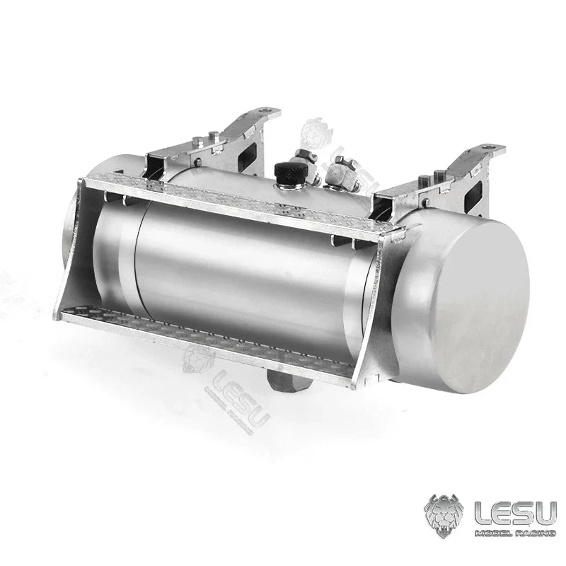 1/14 Stainless Steel Welded Hydraulic Oil Tank for Tamiya American Truck (King/Grand Hauler) - GW-K006
