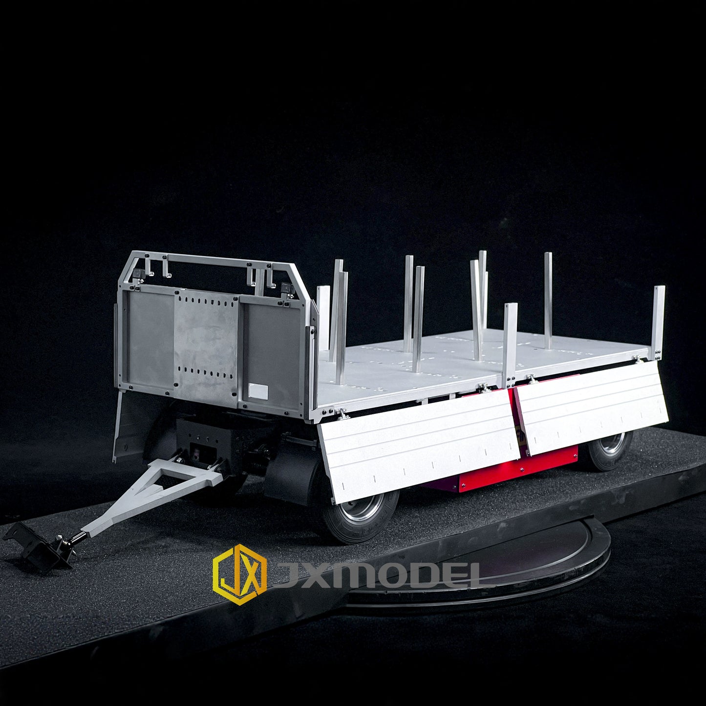 1/14 JX-QG02 Full Trailer KIT - Dual-Mode Compatibility for SFROG & BM214 Truck-Mounted Forklifts