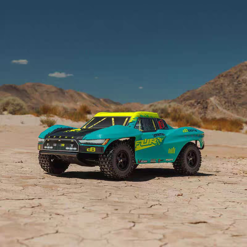 ARRMA 1/10 FURY Mega 550 / 3S BLX Brushless 2WD Short Course Truck RTR with DSC Tech