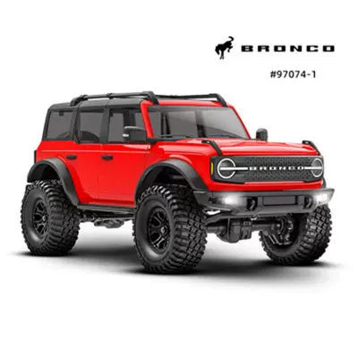 Traxxas 1/18 TRX-4M 4WD Mini Crawler RTR - Land Rover & Ford Bronco (97054)
