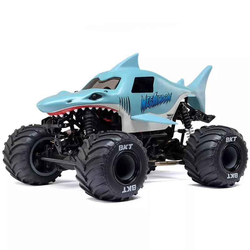 LOSI 1/18 Mini LMT Megalodon 4WD Brushed Solid Axle Monster Truck RTR