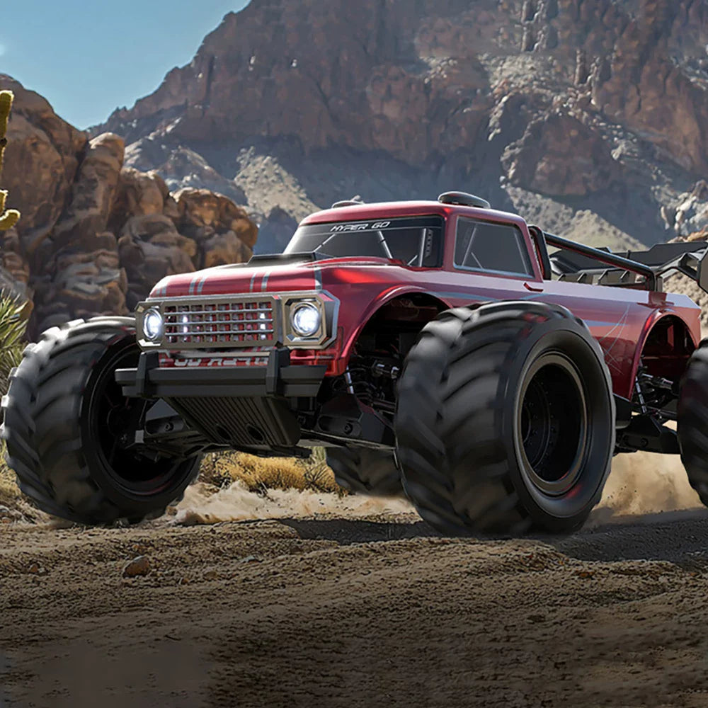 MJX Hyper Go 10210 1/10 Brushless RC Monster Truck | 80km/h 4S Power with App Tuning