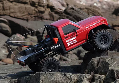 CROSSRC EMO X3 1/8 RC Crawler 4WD Off-Road Electric Rescue Vehicle RTR - Siberian Tiger Edition