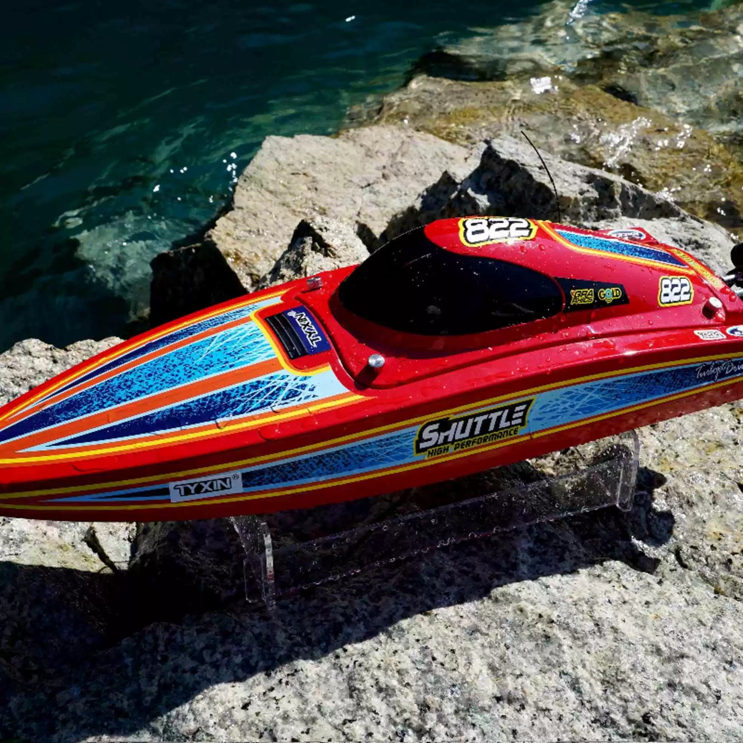 TX822 Brushless RC Boat - Professional High-Speed Electric Racing Speedboat
