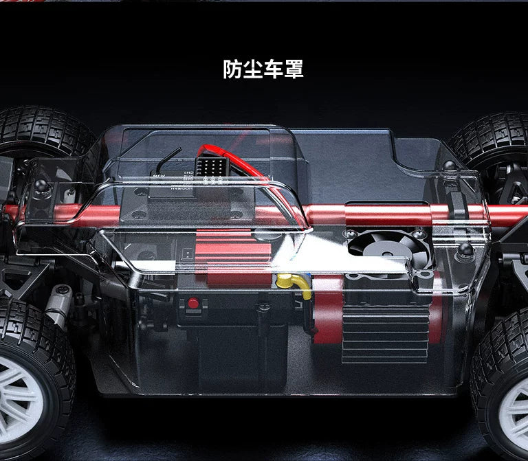 MJX 14303 1/14 Brushless 4WD Rally RC Car - 42km/h High-Speed Drift & On-Road Racer RTR