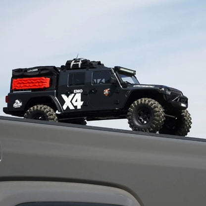 Model EMO X4 Leopard 1/8 Professional 4x4 RC Crawler - Waterproof Brushless High-Performance Off-Road Adventure Truck (RTR)