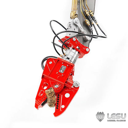 LESU 1/14 RC Excavator Hydraulic Crusher with 270° Rotation - AT-C0053