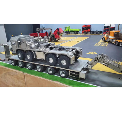 RC-Anhänger Tamiya Traktor 1/14 Hydraulischer RC Elefantentransporter Metallanhänger Anhängerplattenmodell 2024 Neues RC-Fahrzeugmodell Spielzeug 