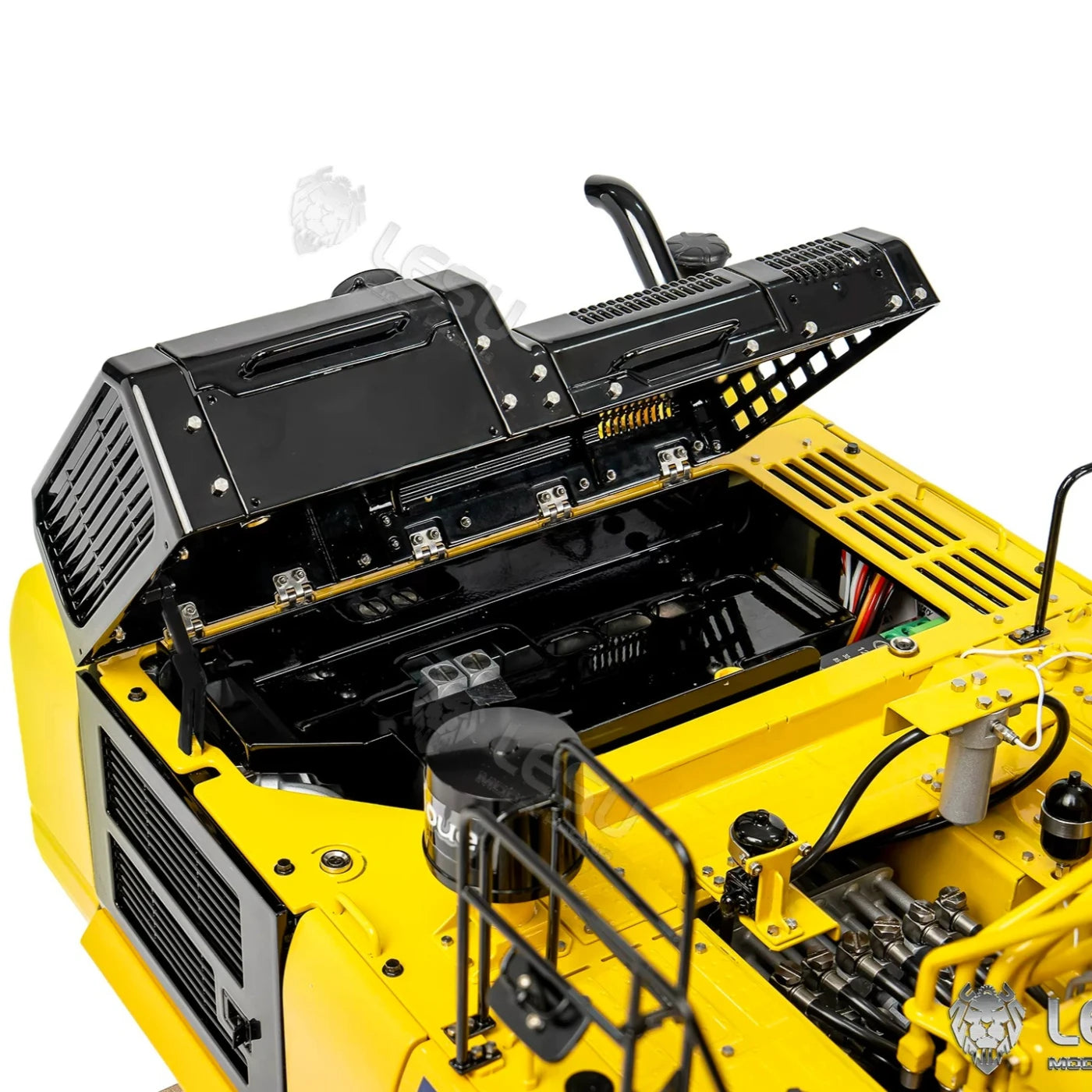 LESU PC500 RC Excavator 1/14 Metal Hydraulic RC Excavator Model KIT & RTR Excavator Remote Control Car Toy BA-B0019 Aoue-PC500LC