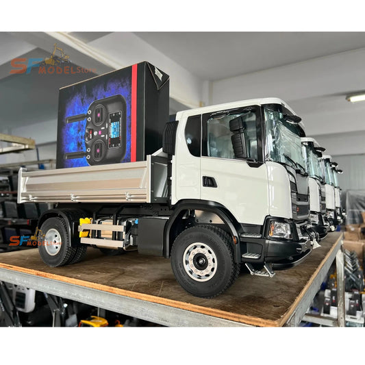Double Eagle 4x4 RC Truck 1/14 E022 Remote Control Dump Truck Model with Lighting System Adult Remote Control Car Toy