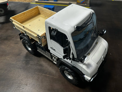 Free Shipping Unimog 1/10 RC Dump Truck Climbing Car RTR Version Remote Control Car Model Boy Toy Gift