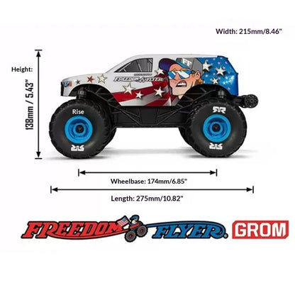 ARRMA 1/16 Freedom Flyer Grom 4WD Brushed Monster Truck RTR