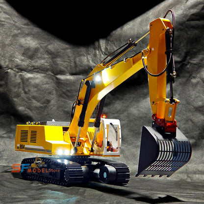 Liebherr 954 Excavator 1/12 Scale Hydraulic RC Excavator Metal Model RTR RC Car Toy