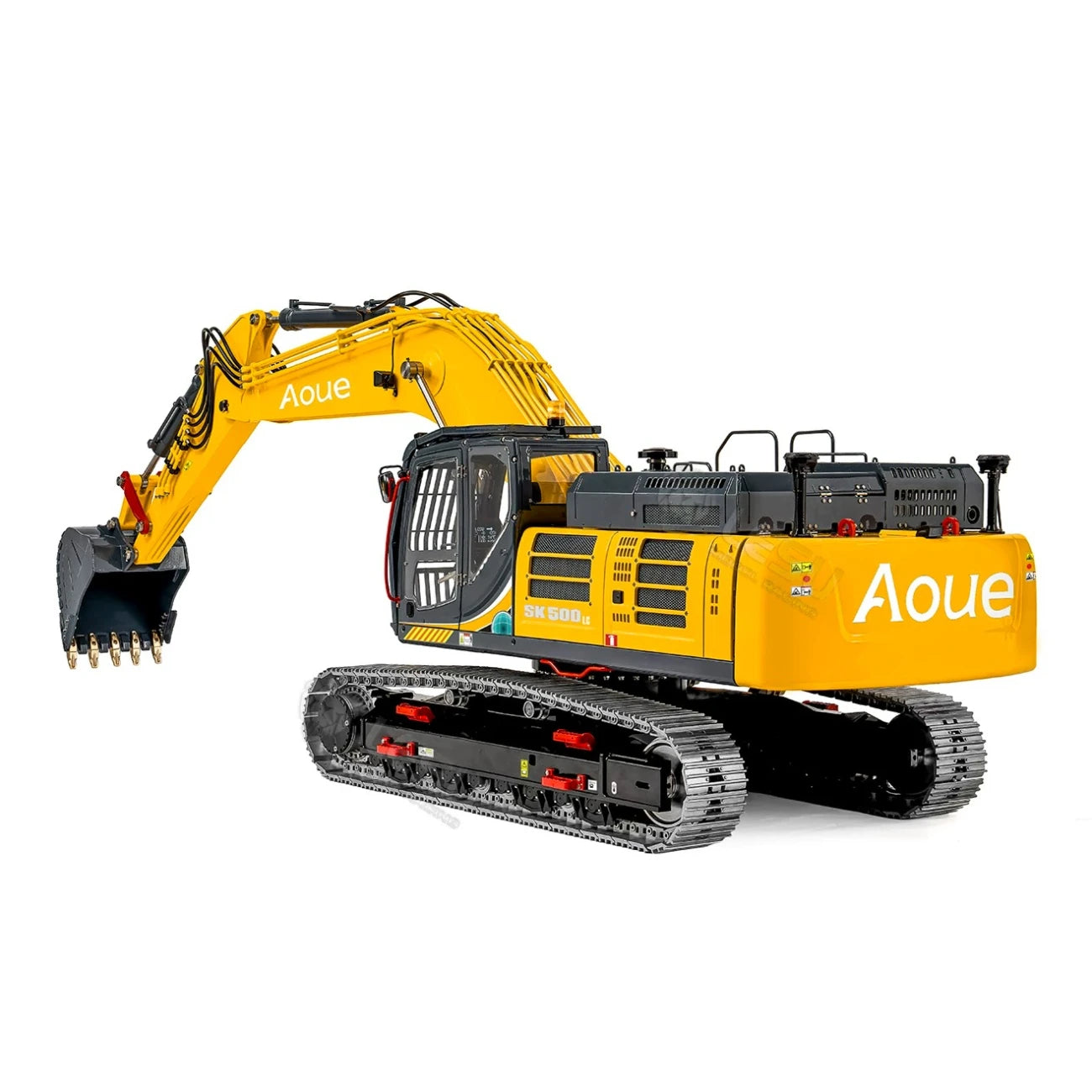 LESU SK500 RC Excavator 1/14 Hydraulic Remote Control Excavator KIT/RTR Version 6-Way Valve Tracked Excavator Metal Model Toy