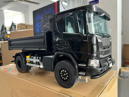 Double Eagle 4x4 RC Truck 1/14 E022 Remote Control Dump Truck Model with Lighting System Adult Remote Control Car Toy
