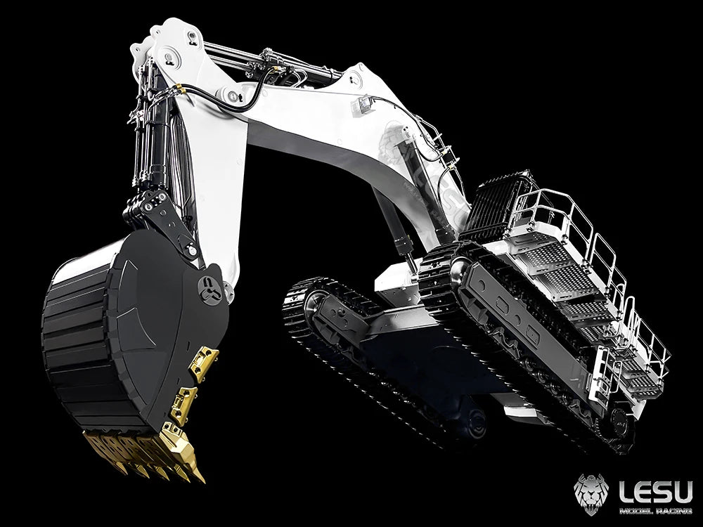 AOUE 9150 RC Excavator 1/14 Hydraulic RC Excavator Backhoe Crawler Excavator Construction Machinery Model Boy RC Car Toy Gift