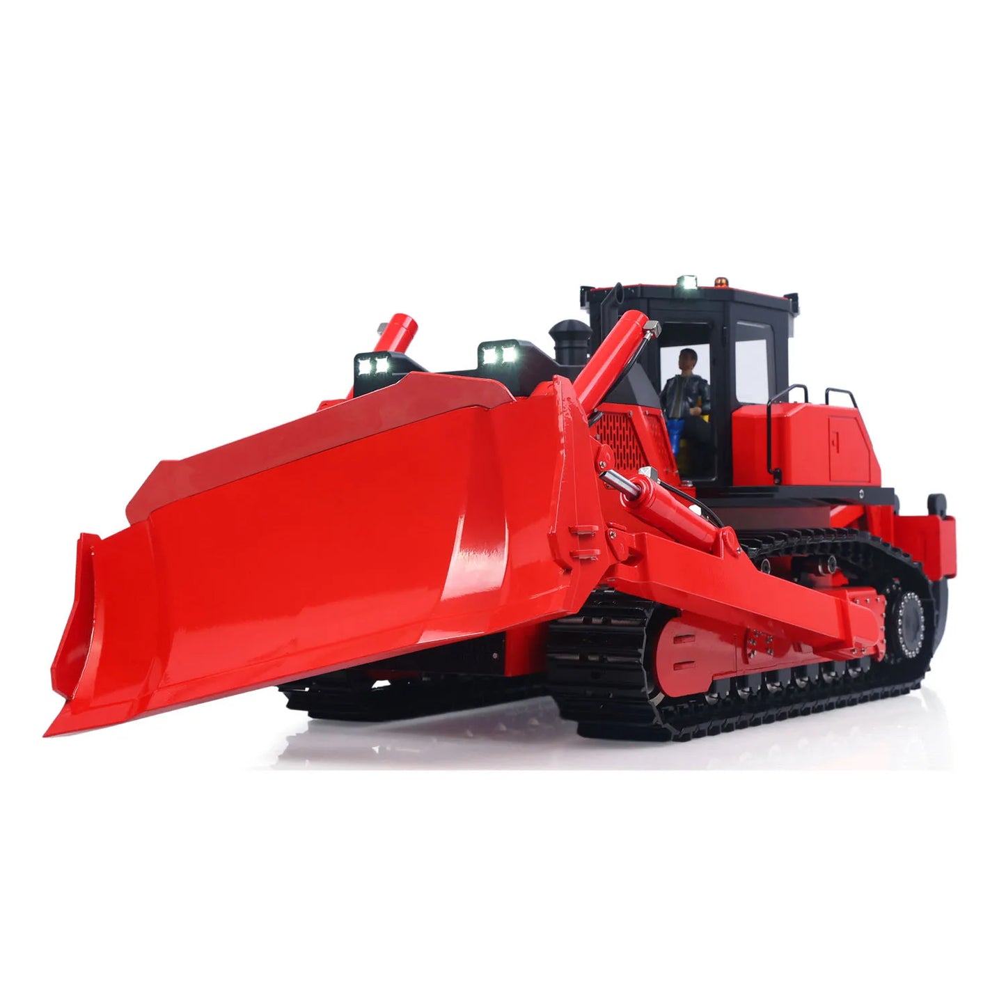 1/12 Scale RTR Hydraulic RC Bulldozer D155AX - 7-Way Valve Brushless Motor Model with Sound & Master TX15