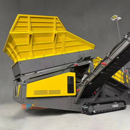 1/14 Screening Machine Engineering Machinery Model Miniature Construction Site Scene RC Truck Electric Sand Screening Machine
