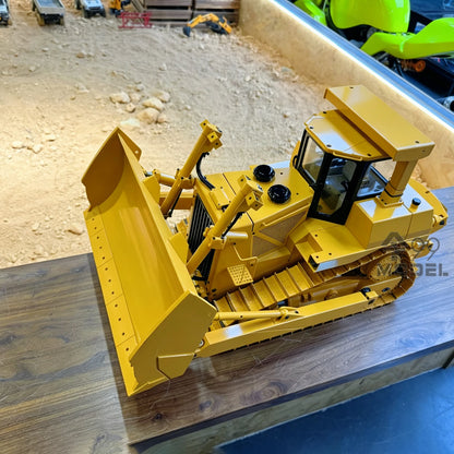 CAT DXR2 D9T JDM-98 Hydraulic RC Bulldozer 1/14 Metal Bulldozer Model RTR Version with Lighting and Sound System RC Toy