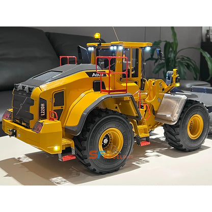 LESU New Loader 1/14 L220H Remote Control Hydraulic Loader Metal Model Engineering Wheel Loader Remote Control Car Toy