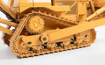 Kostenloser Versand! Bulldozer 1/14 JDM 98 DXR2 D9T ferngesteuerter Hydraulikbulldozer mit verbessertem Sound- und Lichtsystem, Metallmodell, ferngesteuertes Auto, Spielzeug für Erwachsene 