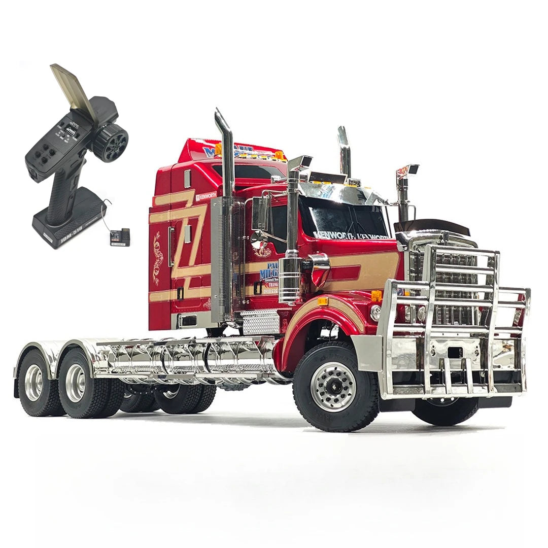 JDMODEL JDM-518 RC Tractor Truck 1/14 6x4 Heavy Duty Trailer High Simulation Long Distance Road Tractor Model Toy