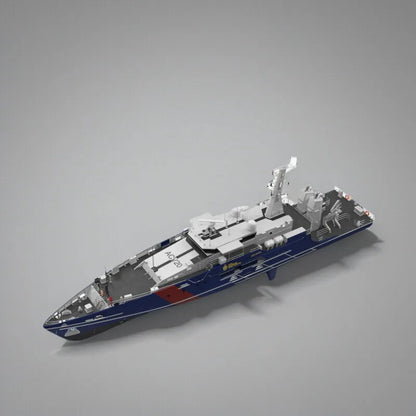 1/64 Coast Guard RC Boat Kit - 91cm Premium Resin 3D Printed Scale Model