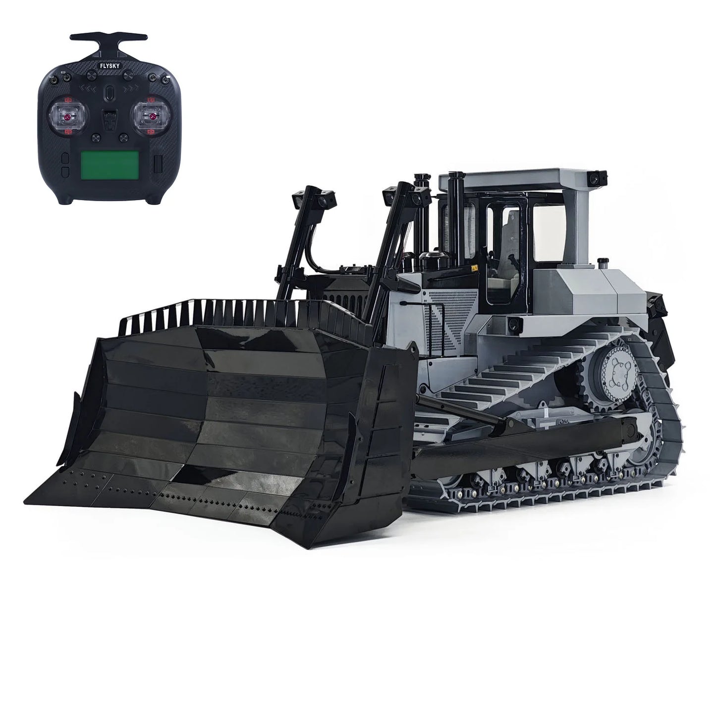 JDM 98 D9T RC Hydraulic Bulldozer 1/14 DXR2 Upgraded Bulldozer Metal Model with Lights and Sound System RC Truck Toy 2026 New