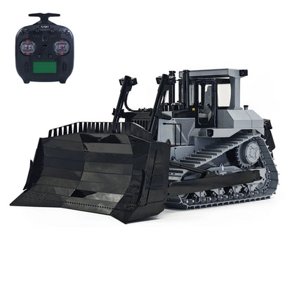 JDM 98 D9T RC Hydraulic Bulldozer 1/14 DXR2 Upgraded Bulldozer Metal Model with Lights and Sound System RC Truck Toy 2026 New