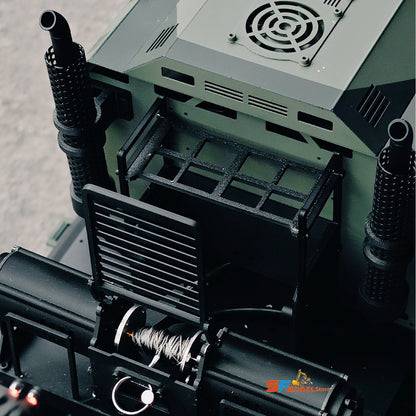 ST8 Heavy Off-road Truck 1/8 RC Off-road Climbing Car RTR with Lighting System Winch High-end Remote Control Car Model Boy Toy