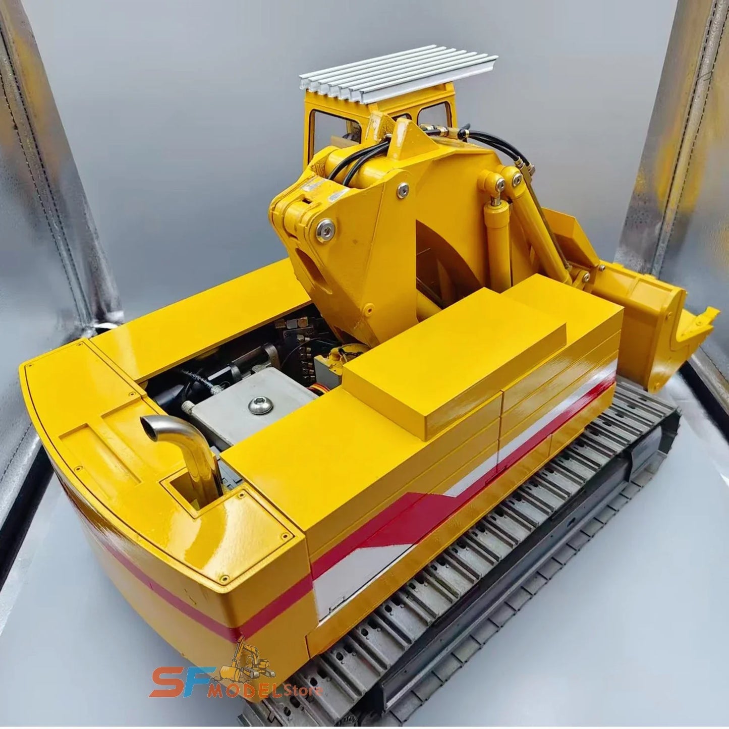 1/14 3D Printed Hydraulic RC Front Shovel Excavator - RTR Version