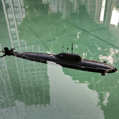 Alpha Class 1/100 Scale RC Submarine 90cm - Static Diving Remote Control Submersible Ship RTR Model
