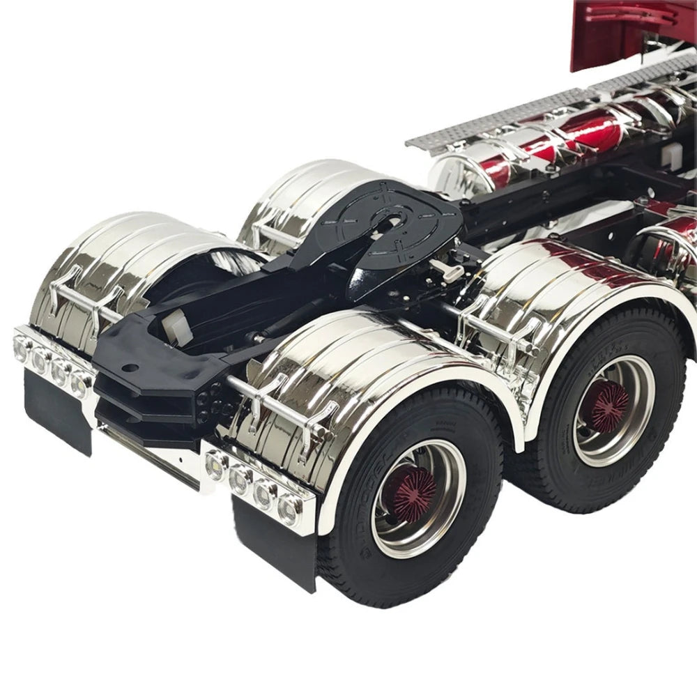 JDMODEL JDM-518 RC Tractor Truck 1/14 6x4 Heavy Duty Trailer High Simulation Long Distance Road Tractor Model Toy