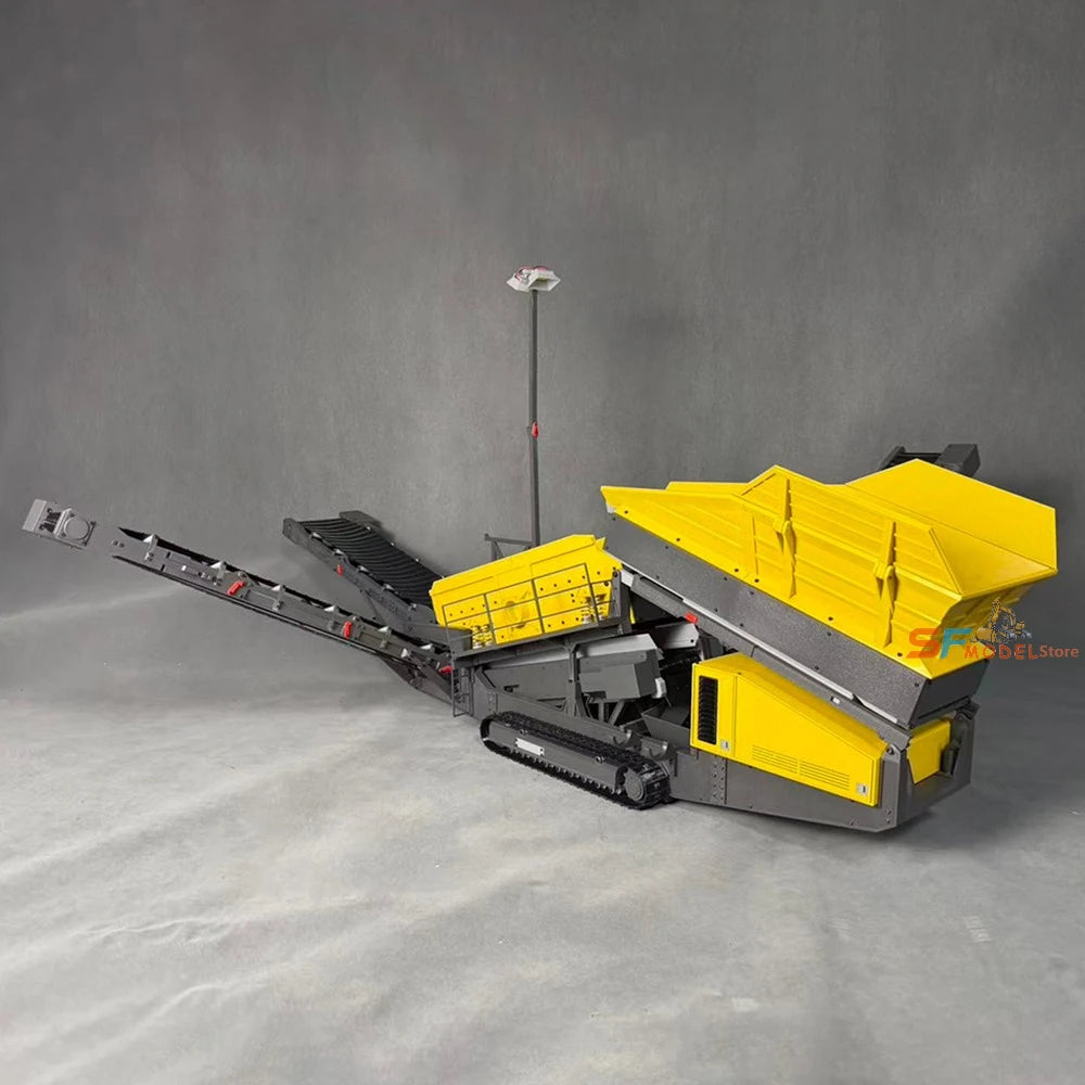 1/14 Screening Machine Engineering Machinery Model Miniature Construction Site Scene RC Truck Electric Sand Screening Machine