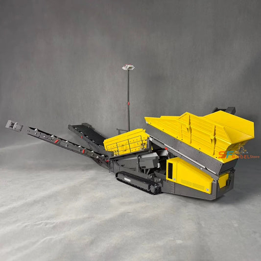1/14 Screening Machine Engineering Machinery Model Miniature Construction Site Scene RC Truck Electric Sand Screening Machine