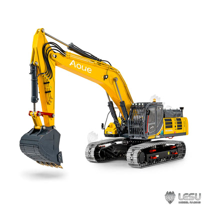 LESU SK500 RC Excavator 1/14 Hydraulic Remote Control Excavator KIT/RTR Version 6-Way Valve Tracked Excavator Metal Model Toy