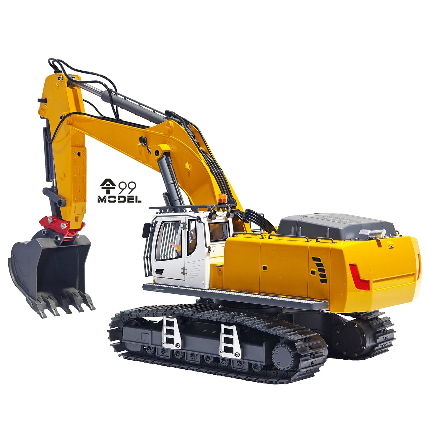 KABOLITE K970 Electric Excavator Metal Model 1/18 K5901 RC Excavator RTR with Light and Sound System Remote Control Car Boy Toy